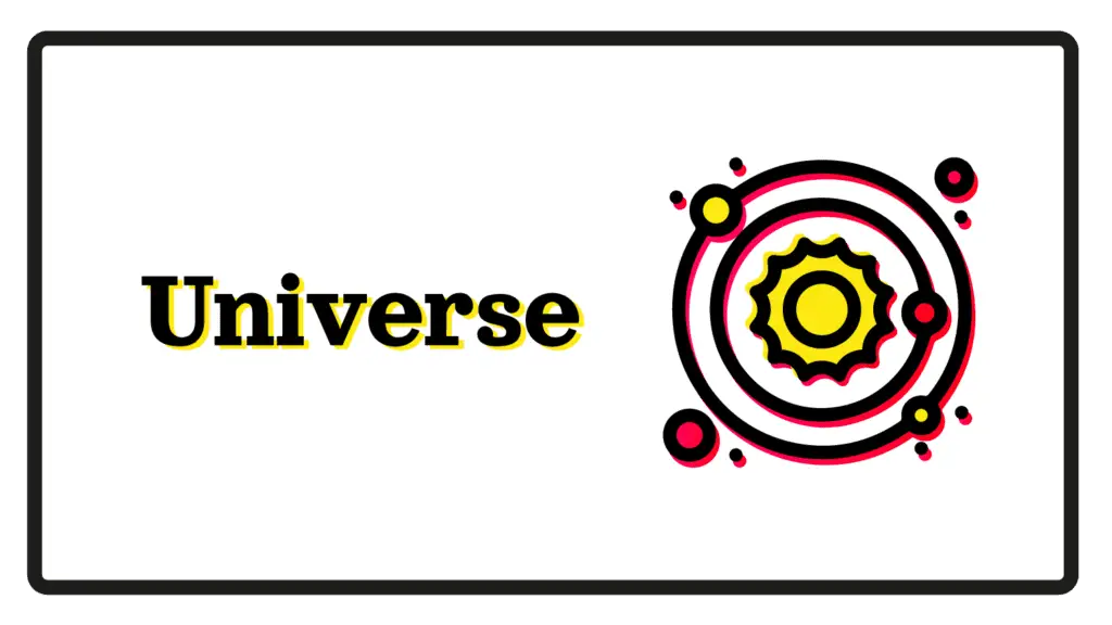 Spanish words related to Universe semantic field
